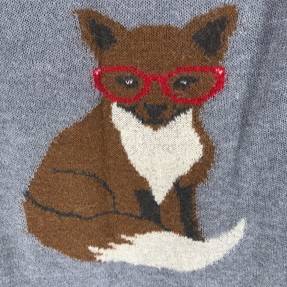 Woolrich Sweater Fox Knit Wool mohair Blend sz XS - Picture 3 of 6